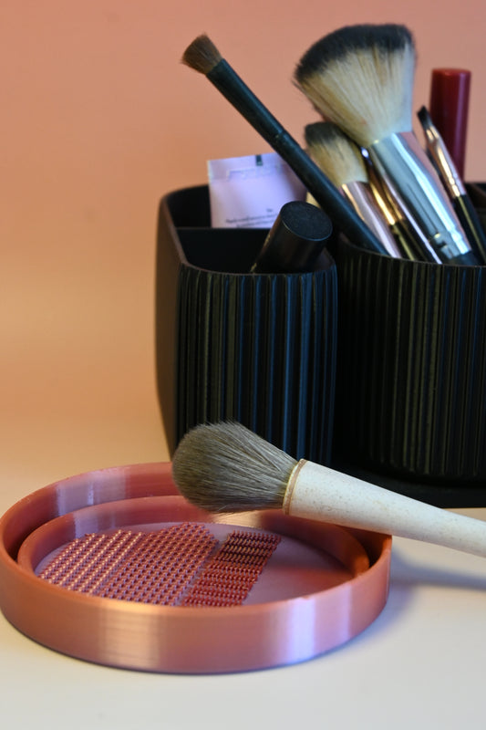 Makeup Brush Cleaning Tray