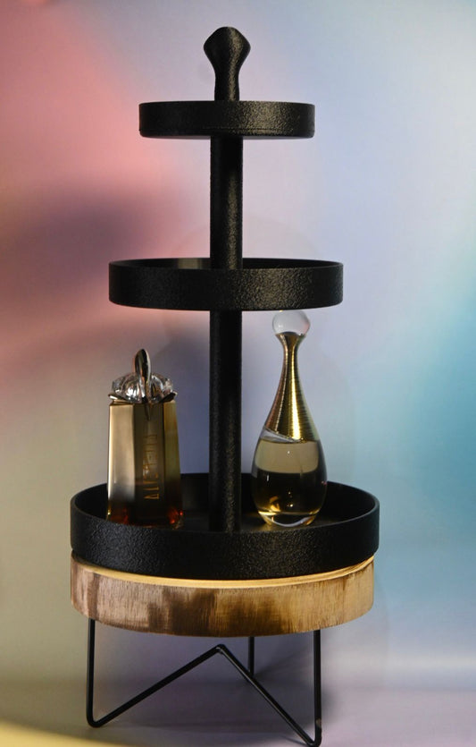 3 Piece Perfume Bottle Tower — Showcase Your Collection