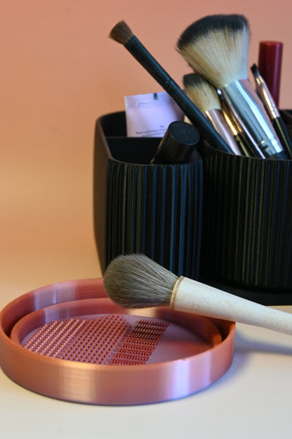 Makeup Brush Cleaning Tray
