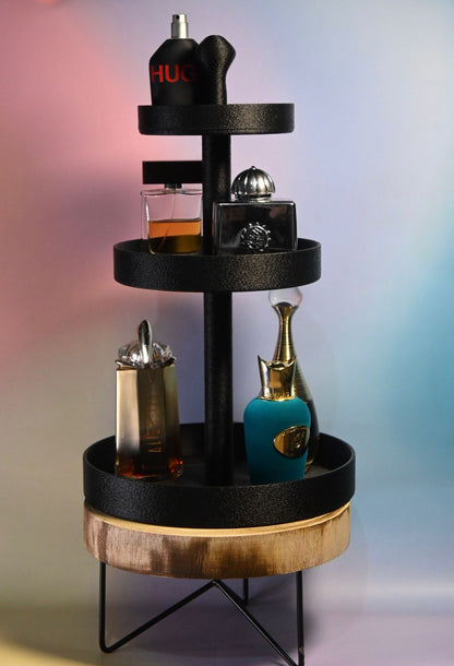 3 Piece Perfume Bottle Tower — Showcase Your Collection