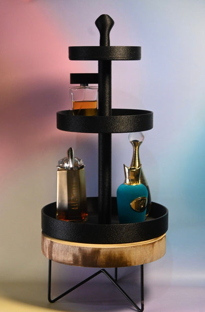 3 Piece Perfume Bottle Tower — Showcase Your Collection