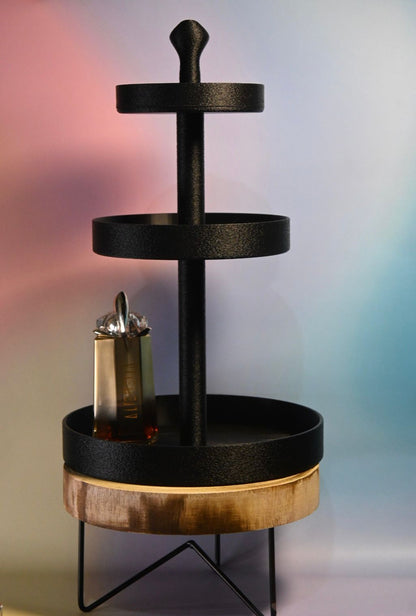 3 Piece Perfume Bottle Tower — Showcase Your Collection