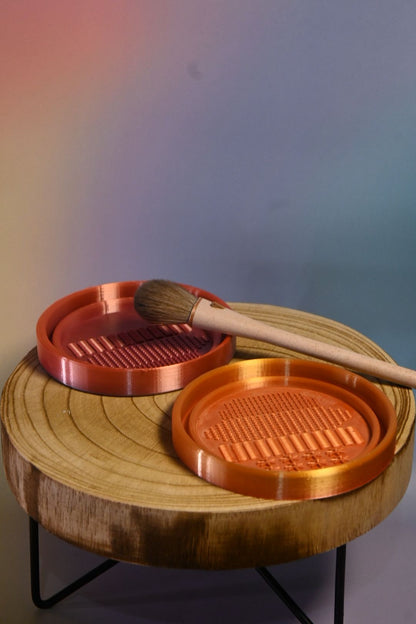 Makeup Brush Cleaning Tray