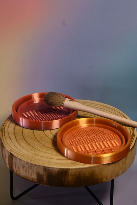 Makeup Brush Cleaning Tray